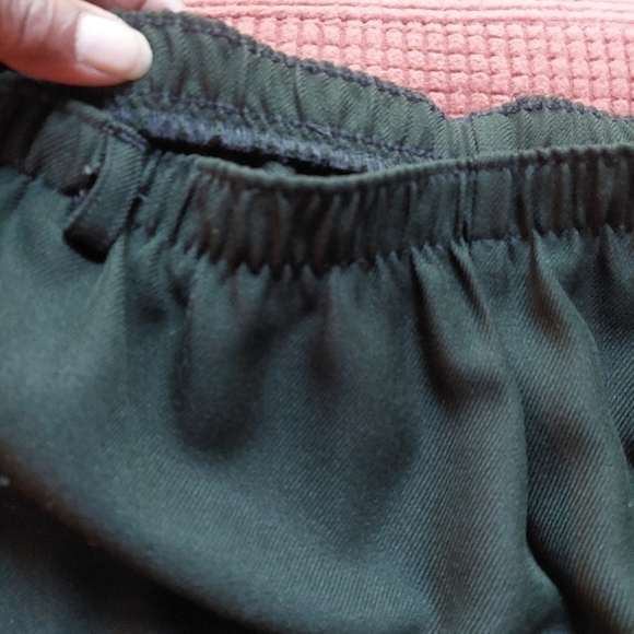 Tan Jay Forest Green Elastic Waist Dress Pants. Size 18 - Picture 4 of 9